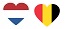 levering België en Nederland logo