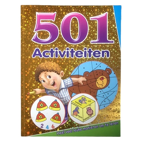501 Activiteiten Kleurboek
