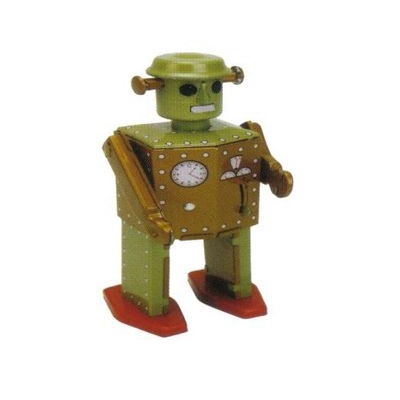 blikken speelgoed robot atomic