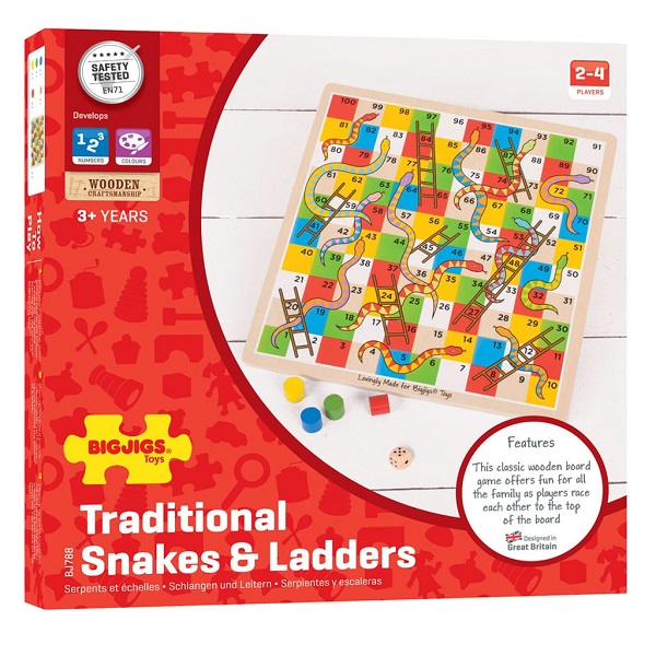 Slangen en Ladders Bordspel