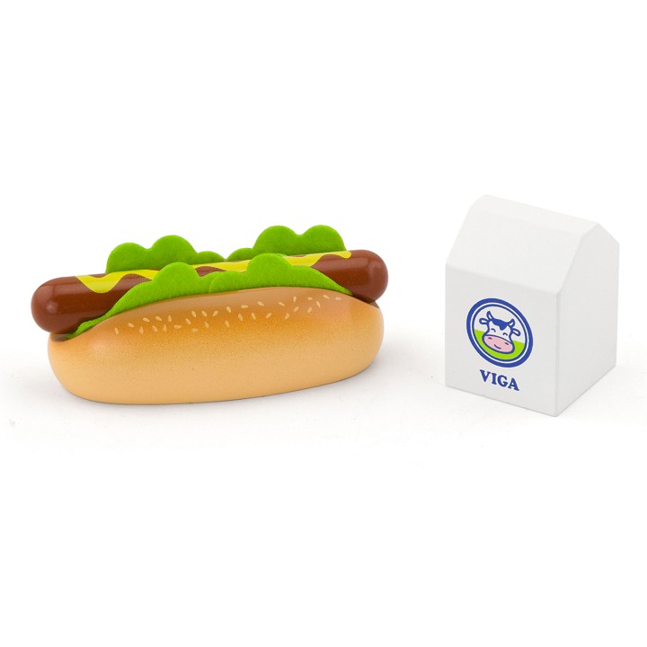 Hotdog Speelset met Pakje Melk