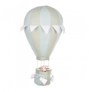kinderkamer Decoratie Luchtballon Dusty Mint