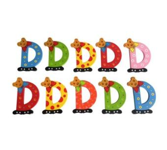 deurletter beer naamletters D
