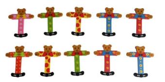 Houten Deurletter T Klein