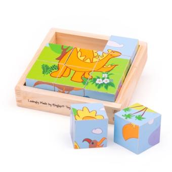 bigjigs blokpuzzel dino