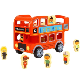 Dubbeldekker bus speelgoed