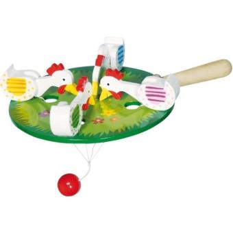 spel pikkende kippen goki