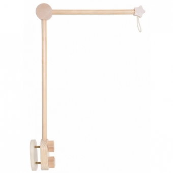 Mobielhouder blank hout