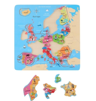 houten legpuzzel europa