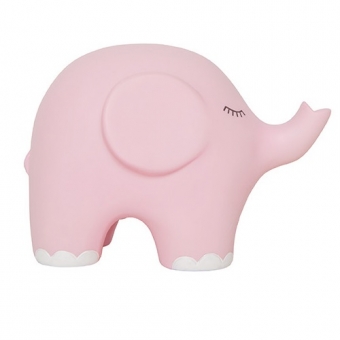 kinderkamer Nachtlampje olifant roze