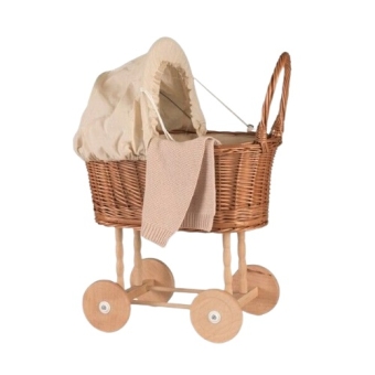rieten poppenwagen egmont