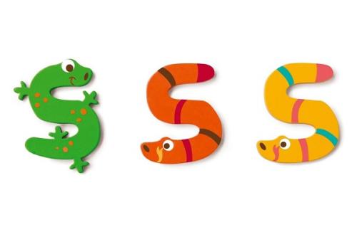 Houten Deurletter Dieren S