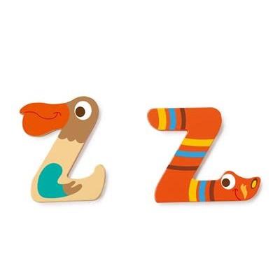 Houten Deurletter Dieren Z