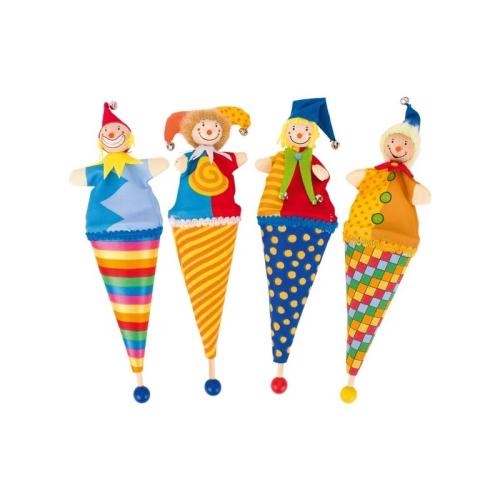 Stokpoppetjes Clowntjes 2