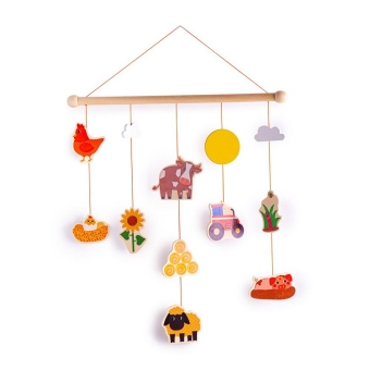 Decoratie Wandhanger Boerderij