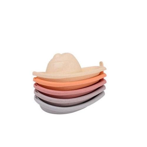 set van 5 badbootjes bio-plastic