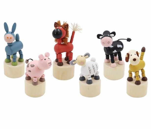 houten-drukpoppetje-boerderij-dieren