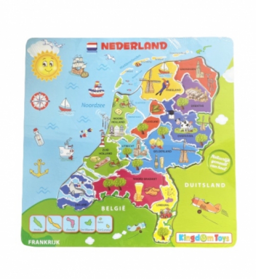 Houten Legpuzzel Nederland