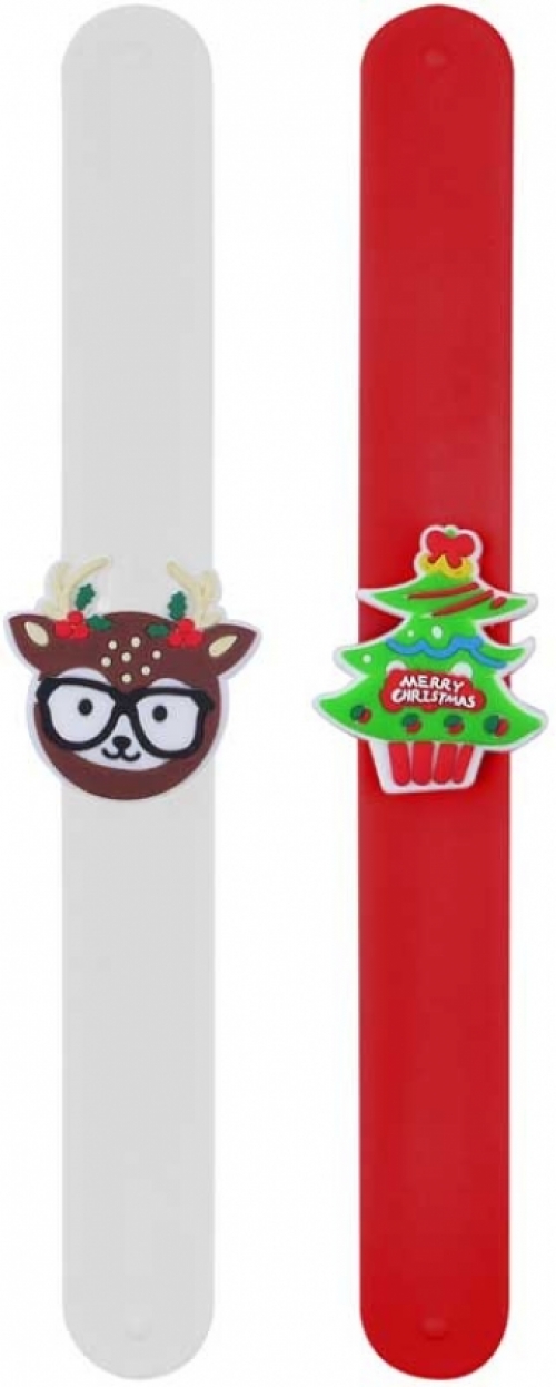 Klaparmband Kerst