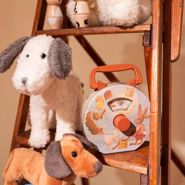 retro-radio-dierenvrienden-muziekdoosje