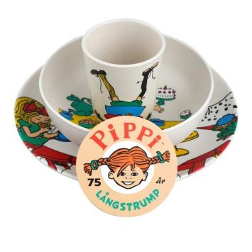 pippi langkous servies melamine