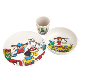 pippi langkous kinderservies