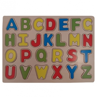 Puzzel ABC Hoofdletters