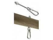 2 Schommelhaken Karabijn M12 140 mm